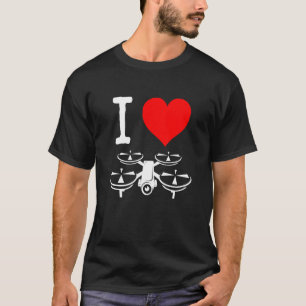 I Harde drone Quadcopter Remote Control FVP Operat T-shirt