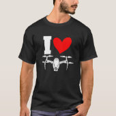 I Harde drone Quadcopter Remote Control FVP Operat T-shirt (Voorkant)