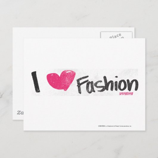 I Harde Mode Magenta Briefkaart (Voorkant / Achterkant)