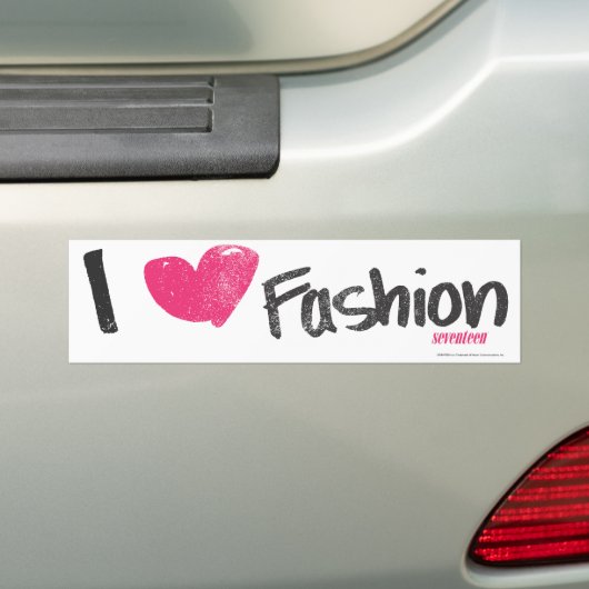 I Harde Mode Magenta Bumpersticker (Op auto)
