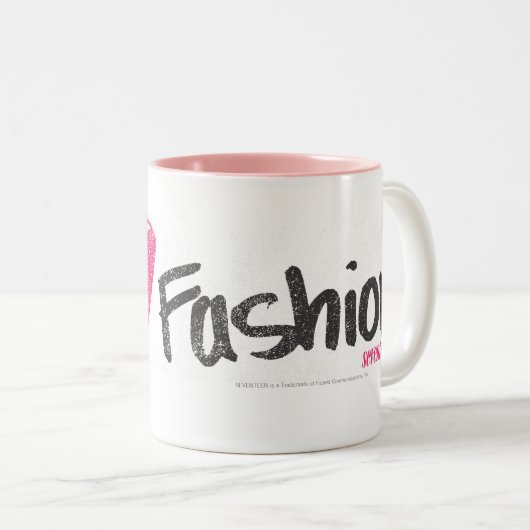 I Harde Mode Magenta Tweekleurige Koffiemok (Voorkant rechts)