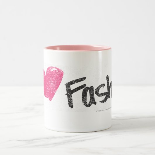 I Harde Mode Magenta Tweekleurige Koffiemok (Center)