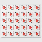 I Harde Valentijnsdag Cadeaupapier (Vlak)