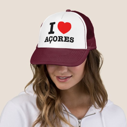 I hart Acores Trucker Pet (In situ)