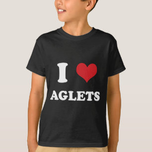 I (hart) Aglets T-shirt