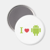 I hart Android Magneet (Voorkant / Achterkant)