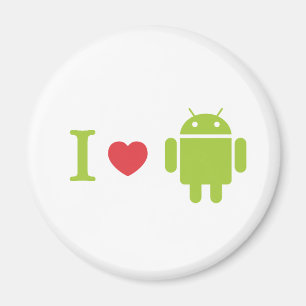 I hart Android Magneet
