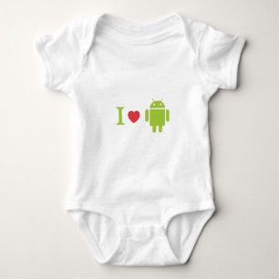 I hart Android Romper