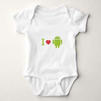 I hart Android Romper