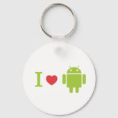 I hart Android Sleutelhanger (Voorkant)