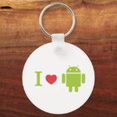 I hart Android Sleutelhanger (Voorkant)