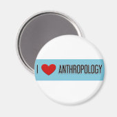 I hart Antropologie Magneet (Voorkant / Achterkant)