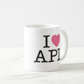 I Hart-API-Mok Koffiemok (Voorkant rechts)