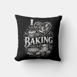 I Hart Bakken Kussen