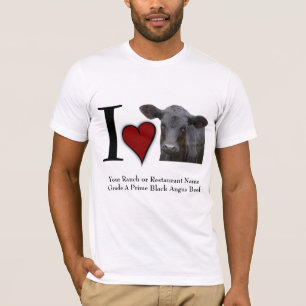 I hart Black Angus Beef T-shirt