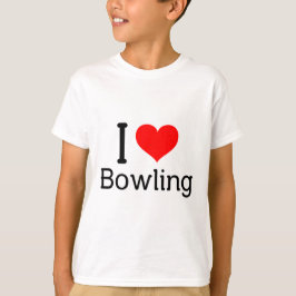 I (hart) Bowling T-shirt