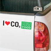 I Hart C02-Bumpersticker Bumpersticker (Op Truck)