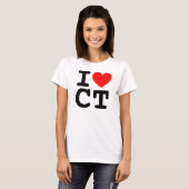 I Hart CT-Shirt T-shirt (Voorkant volledig)