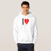 i hart D.I.Y. hoodie (Voorkant volledig)
