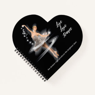 I Hart Dansdagboek Notitieboek