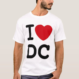 I (hart) DC T-shirt