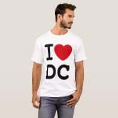 I (hart) DC T-shirt (Voorkant volledig)