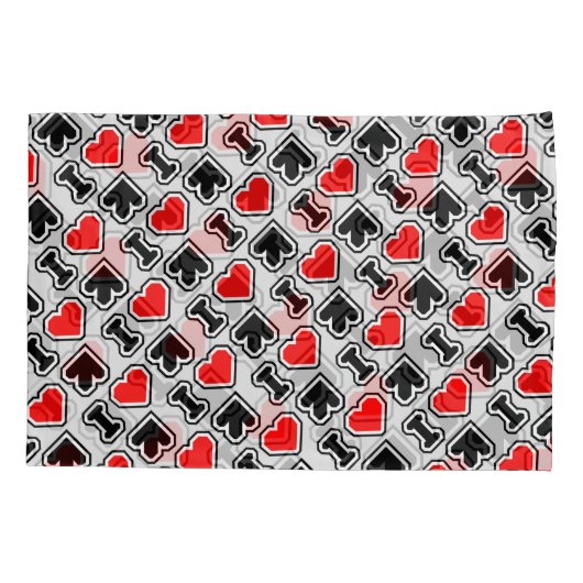 I Hart DDR Kussensloop (Achterkant-Links)