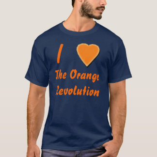 I (hart) de Oranje Revolutie T-shirt