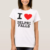 I Hart Delphi-Herfsten T-shirt (Voorkant)