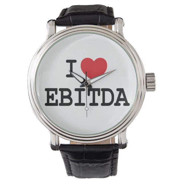 I (hart) EBITDA horloge (Voorkant)
