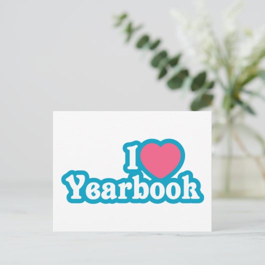 I Hart- en liefdesboek Briefkaart (Staand voorkant)