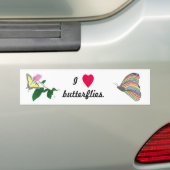 I hart- en vaatvlies, bumpersticker (Op auto)