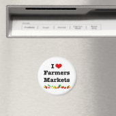 I Hart Farmers Markets Magneet (Insitu (Vaatwasser))