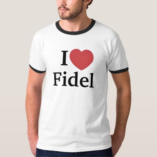 I (hart) Fidel T-shirt (Voorkant)