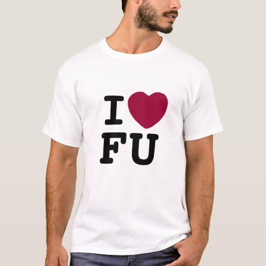 i hart fordham t-shirt (Voorkant)
