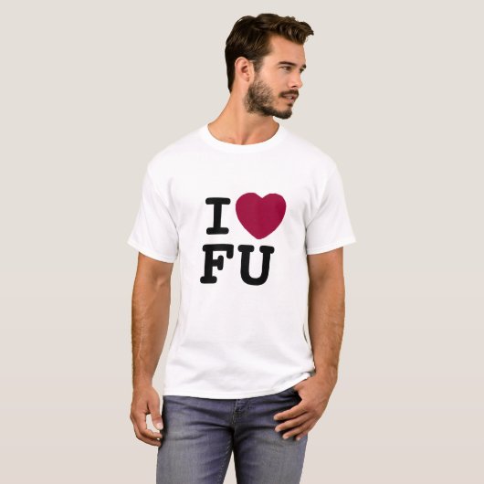 i hart fordham t-shirt (Voorkant volledig)