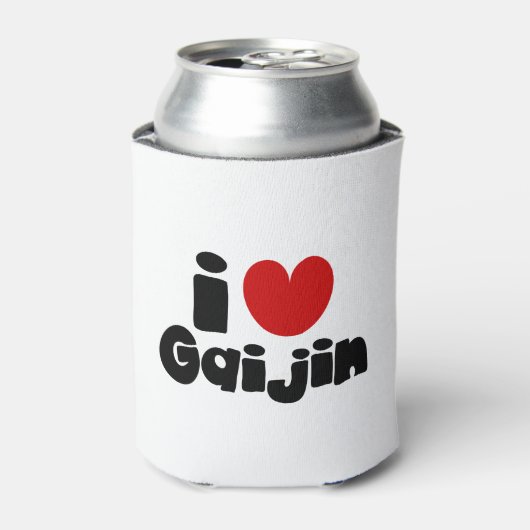 i hart Gaijin Blikjeskoeler (Blikje Voorkant)