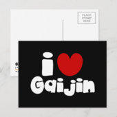 i hart Gaijin Briefkaart (Voorkant / Achterkant)