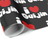 i hart Gaijin Cadeaupapier (Rol Hoek)