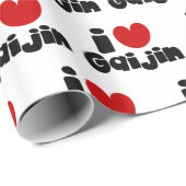 i hart Gaijin Cadeaupapier (Rol Hoek)