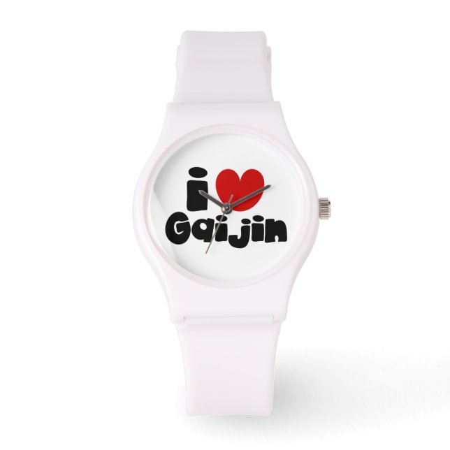 i hart Gaijin Horloge (Voorkant)