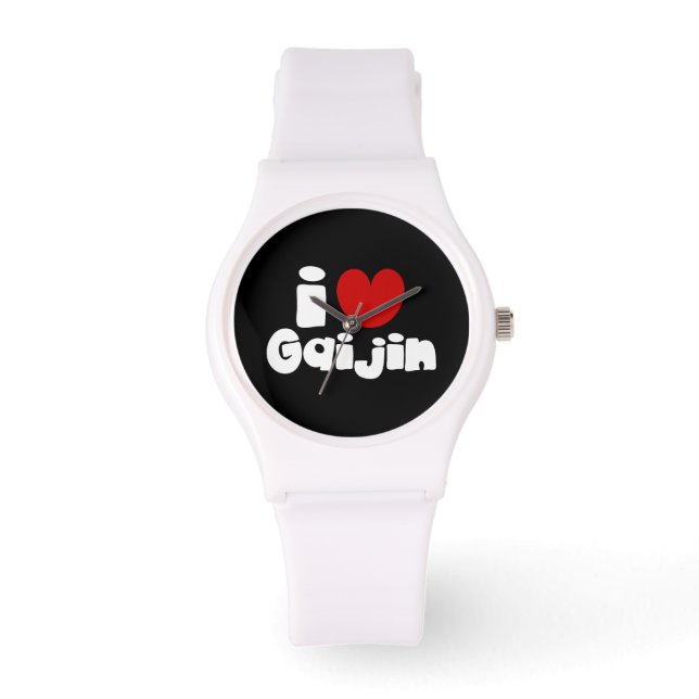 i hart Gaijin Horloge (Voorkant)