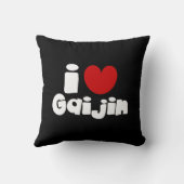 i hart Gaijin Kussen (Achterkant)