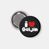 i hart Gaijin Magneet (Voorkant / Achterkant)