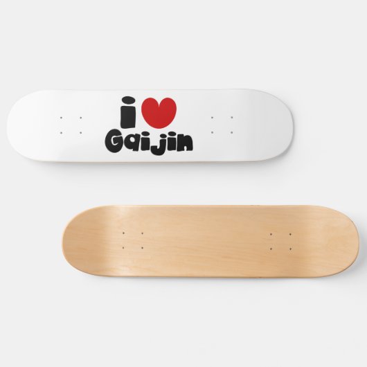 i hart Gaijin Persoonlijk Skateboard (Horizontaal)