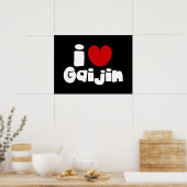 i hart Gaijin Poster (Keuken)