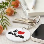 i hart Gaijin Sleutelhanger (Voorkant Rechts)