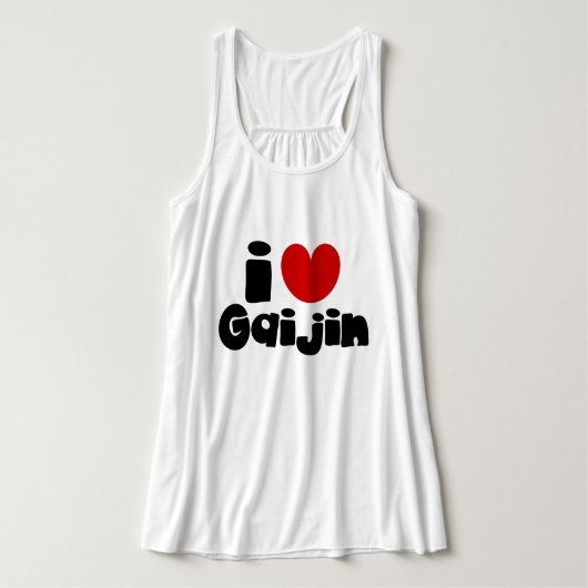 i hart Gaijin Tanktop (Design voorkant)