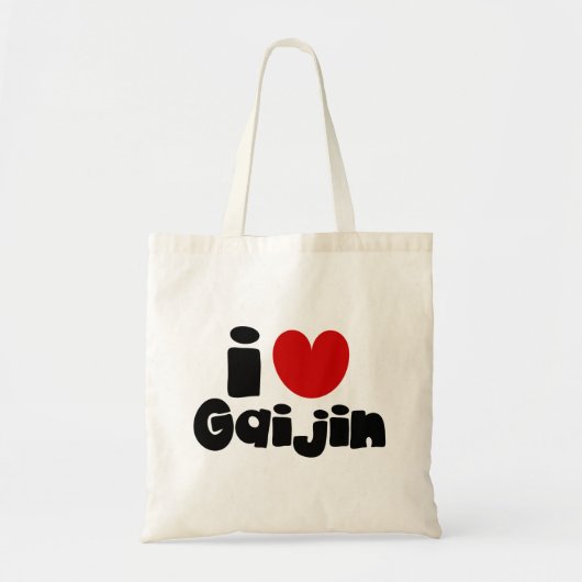 i hart Gaijin Tote Bag (Voorkant)