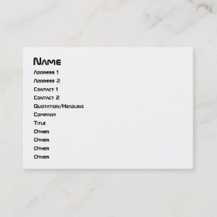 I Hart Geeks ASCII ART Visitekaartje